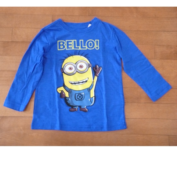 DISPICABLE ME MINION GRAY /& YELLOW BOY/'S HOODIE SWEATSHIRT VARIOUS SIZES NWT